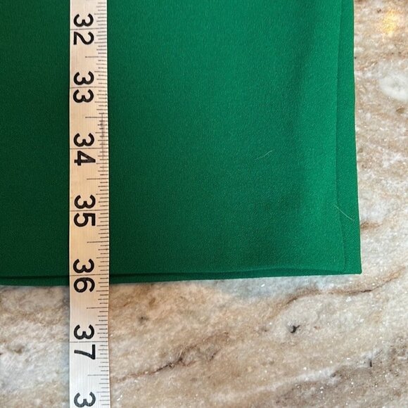 CeCe Dillards Exclusive mini dress NWT green sleeveless Ruffles size 8 - Picture 11 of 11